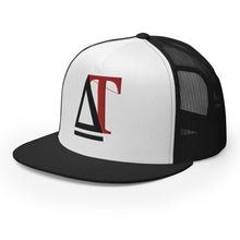 Load image into Gallery viewer, Drew Titan DT LYFE: Trucker Cap (BLACK/WHITE)

