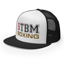 Load image into Gallery viewer, StormyBman: Trucker Cap v1 (WHITE/BLACK)
