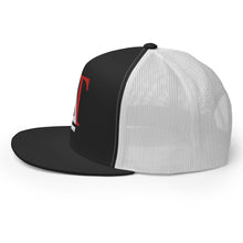Load image into Gallery viewer, Drew Titan DT LYFE: Trucker Cap (WHITE/BLACK)
