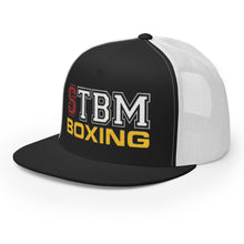 Load image into Gallery viewer, StormyBman: Trucker Cap v1 (BLACK/WHITE)
