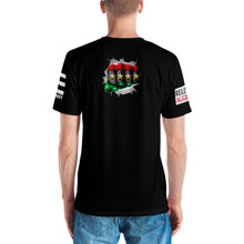 Load image into Gallery viewer, RELENTLESS AGGRESSION: AOP t-shirt (AMISTAD)
