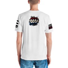 Load image into Gallery viewer, RELENTLESS AGGRESSION Men's AOP t-shirt (OLD GLORY)
