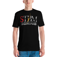 Load image into Gallery viewer, StormyBman: AOP Crew Neck t-shirt v1 (BLACK)
