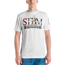 Load image into Gallery viewer, StormyBman: AOP Crew Neck t-shirt v1 (WHITE)

