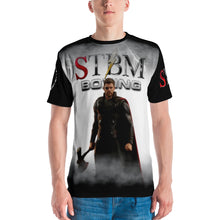 Load image into Gallery viewer, StormyBman AOP Crew Neck t-shirt v2 (BLACK)
