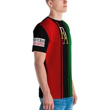 Load image into Gallery viewer, RELENTLESS AGGRESSION: AOP t-shirt (AMISTAD)
