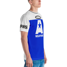 Load image into Gallery viewer, A-Weapons AOP Crew Neck T-Shirt (Blue/White)
