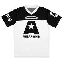 Load image into Gallery viewer, A-Weapons AOP V-Neck T-Shirt (Sunset)
