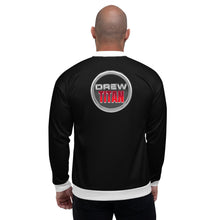 Load image into Gallery viewer, Drew Titan: AOP Unisex Bomber Jacket (Black)

