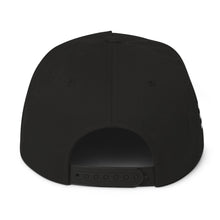Load image into Gallery viewer, StormyBman: Flat Bill Cap v4 (BLACK)
