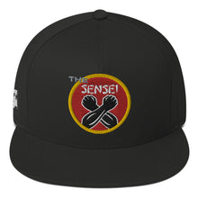 Load image into Gallery viewer, StormyBman: SENSEI Flat Bill Cap v2 (BLACK)
