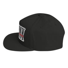 Load image into Gallery viewer, StormyBman Flat Bill Cap v2 (BLACK)
