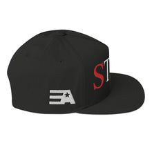 Load image into Gallery viewer, StormyBman: Flat Bill Cap v1 (BLACK)
