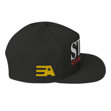 Load image into Gallery viewer, StormyBman: Flat Bill Cap v5 (Black)
