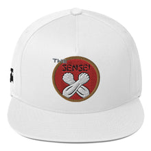 Load image into Gallery viewer, StormyBman: SENSEI Flat Bill Cap v2 (WHITE)
