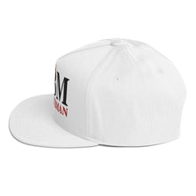 Load image into Gallery viewer, StormyBman: Flat Bill Cap v5 (White)
