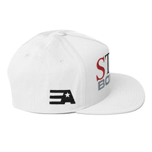 Load image into Gallery viewer, StormyBman: FLAT Bill Cap v4 (White)
