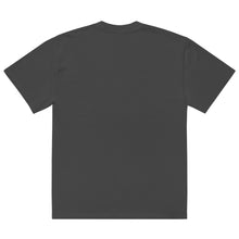 Load image into Gallery viewer, StormyBman: Cotton Oversized faded t-shirt (Charcoal)
