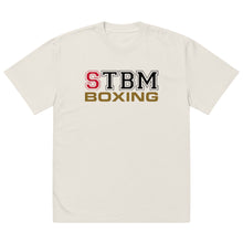 Load image into Gallery viewer, StormyBman: Cotton Oversized faded t-shirt (Bone)
