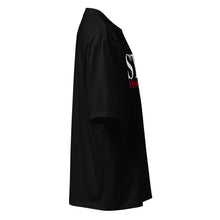 Load image into Gallery viewer, StormyBman Oversized Cotton Crew Neck heavyweight t-shirt v2 (Black)
