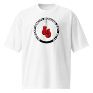 StormyBman: Cotton Crew Neck Oversized heavyweight t-shirt v1 (WHITE)