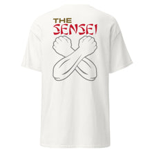 Load image into Gallery viewer, StormyBman: SENSEI Cotton Crew Neck Unisex classic tee v3 (WHITE)
