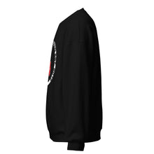 Load image into Gallery viewer, StormyBman: Cotton Unisex Sweatshirt (BLACK)
