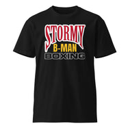 StormyBman: Cotton Crew Neck Unisex premium t-shirt (Black)