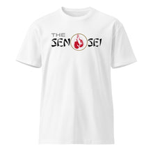 Load image into Gallery viewer, StormyBman: Sensei Cotton Crew Neck Unisex premium t-shirt v1 (WHITE)
