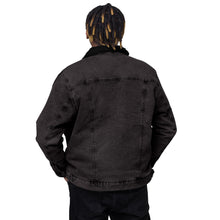 Load image into Gallery viewer, StormyBman: Unisex denim sherpa jacket (Black)
