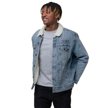 Load image into Gallery viewer, StormyBman: Unisex denim sherpa jacket (Light Denim)
