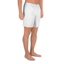 Load image into Gallery viewer, DREW TITAN: DT ATHLETICS Men's AOP Long Shorts (WHITE/BLACK)
