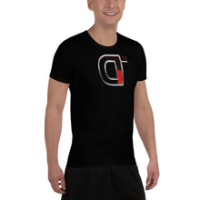 Load image into Gallery viewer, DREW TITAN: DT AOP Athletic T-shirt (BLACK/WHITE

