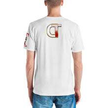 Load image into Gallery viewer, DREW TITAN: DT GOLD STANDARD AOP v2 Men's T-shirt (WHITE)
