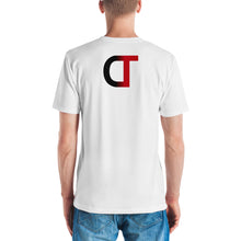 Load image into Gallery viewer, DREW TITAN: DT ATHLETICS AOP Men's T-shirt (WHITE/RED)
