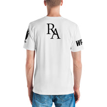 Load image into Gallery viewer, AWEAPONRY: RELENTLESS AGGRESSION AOP T-shirt (WHITE)
