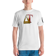 Load image into Gallery viewer, DREW TITAN: DT GOLD STANDARD AOP Men's T-shirt (WHITE)
