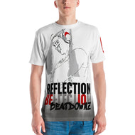 REFLECTION BEATDOWNZ: NEW ROCK AOP T-shirt v1 (WHITE/RED)