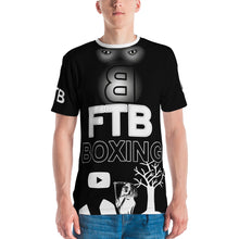 Load image into Gallery viewer, BFTB BODYBAG AOP T-shirt v2 (BLACK/WHITE)

