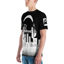 Load image into Gallery viewer, REFLECTION BEATDOWNZ: NEW YORK AOP T-shirt v1 (BLACK/WHITE)
