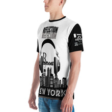 Load image into Gallery viewer, REFLECTION BEATDOWNZ: NEW YORK AOP T-shirt v2 (WHITE/BLACK)
