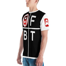 Load image into Gallery viewer, BFTB UNIFICATION AOP T-shirt (WHITE/BLACK)
