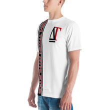 Load image into Gallery viewer, DREW TITAN: DT ATHLETICS AOP Men's T-shirt (WHITE/RED)
