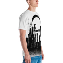 Load image into Gallery viewer, REFLECTION BEATDOWNZ: NEW YORK AOP T-shirt v1 (WHITE/BLACK)
