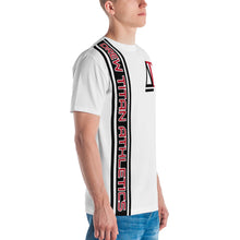 Load image into Gallery viewer, DREW TITAN: DT ATHLETICS AOP Men's T-shirt (WHITE/RED)

