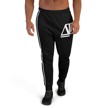 Load image into Gallery viewer, DREW TITAN: DT ATHLETICS AOP Men's Joggers (BLACK/WHITE)
