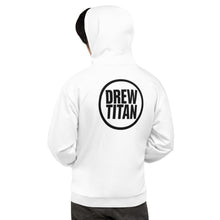 Load image into Gallery viewer, DREW TITAN: DT ATHLETICS AOP Hoodie (WHITE/BLACK)
