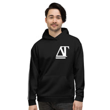 Load image into Gallery viewer, DREW TITAN: DT ATHLETICS AOP Hoodie (BLACK/WHITE)
