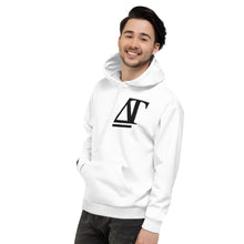 Load image into Gallery viewer, DREW TITAN: DT ATHLETICS AOP Hoodie (WHITE/BLACK)
