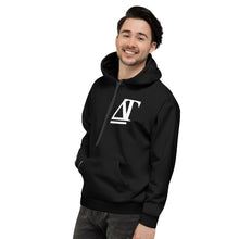 Load image into Gallery viewer, DREW TITAN: DT ATHLETICS AOP Hoodie (BLACK/WHITE)
